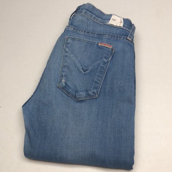 PREMIUM HUDSON KRISTA SUPER SKINNY JEANS 27x30 MADE IN USA 🇺🇸 - Picture 1 of 12